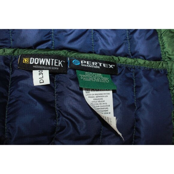 LL Bean Ultralight 850 Down Sweater Hooded Jacket Green XXXL Tall - Picture 7 of 12